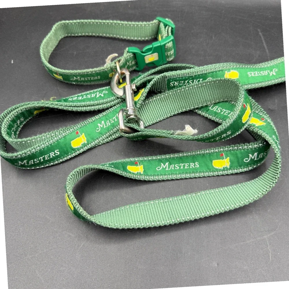 Masters Golf Tournament Dog Collar Small‎ 10-15